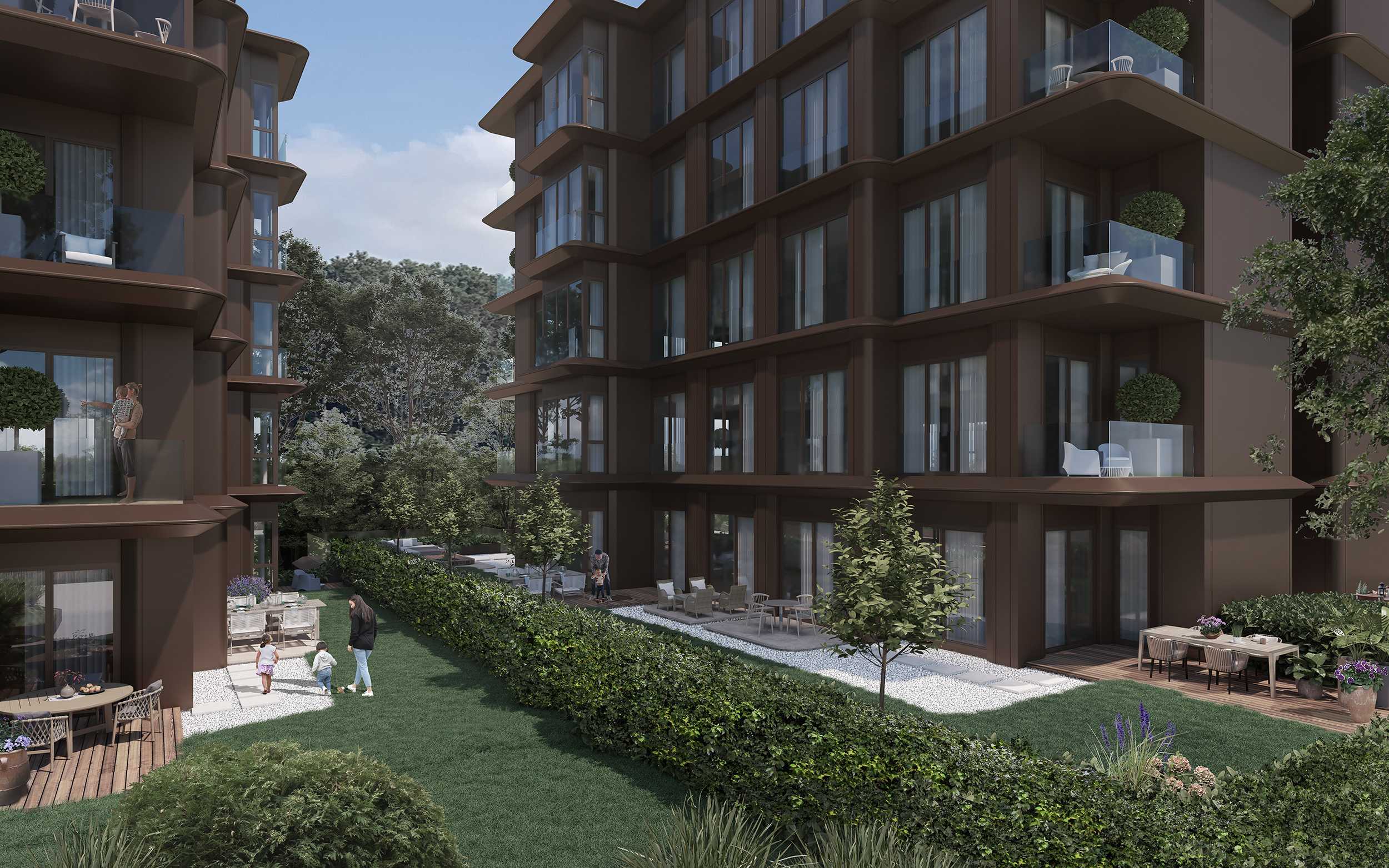 4 Bedrooms Luxury Residences in the forest in Istanbul
