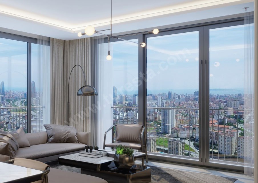 1 Bedroom apartment in Ataşehir Modern
