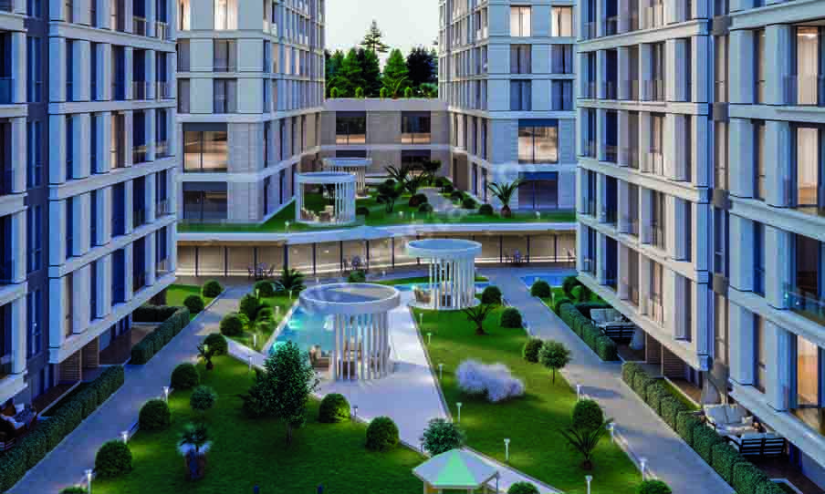 3 Bedroom Apartment in Alya 4 Mevsim Project in Esenyurt