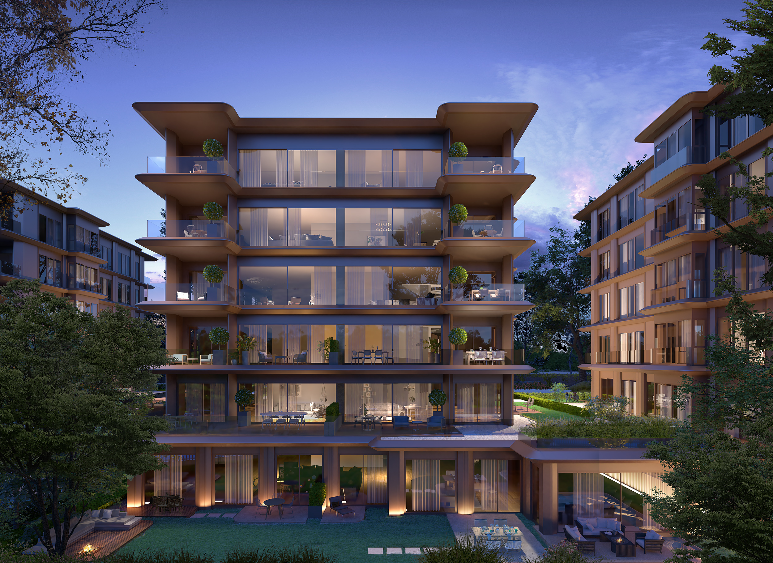4 Bedrooms Luxury Residences in the forest in Istanbul