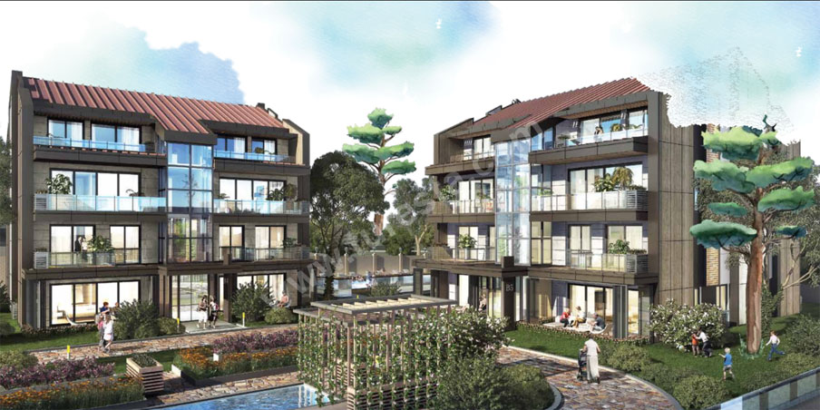 4 Bedroom Large Apartment in Pine Forests Çekmeköy