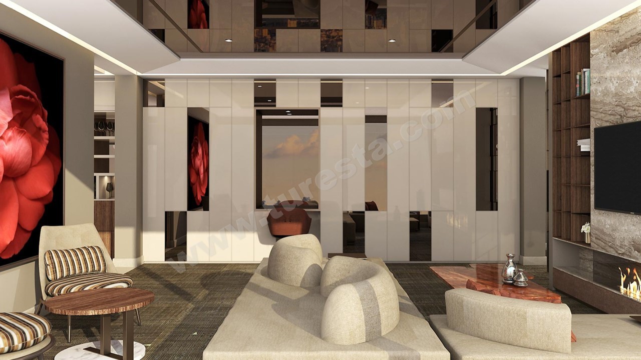 شقة بغرفة نوم واحدة في Altower Residance في كاديكوي