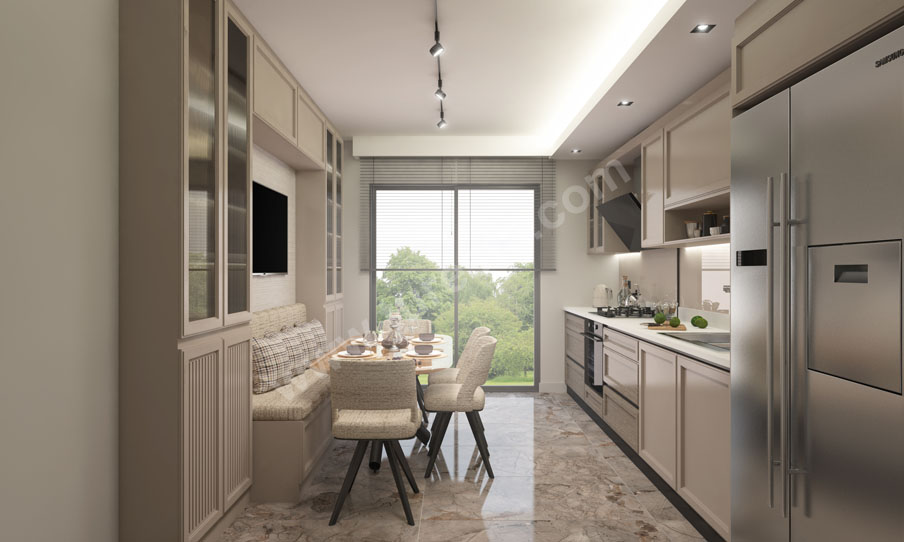 3 Bedroom apartment in Alya 4 Mevsim project in Esenyurt