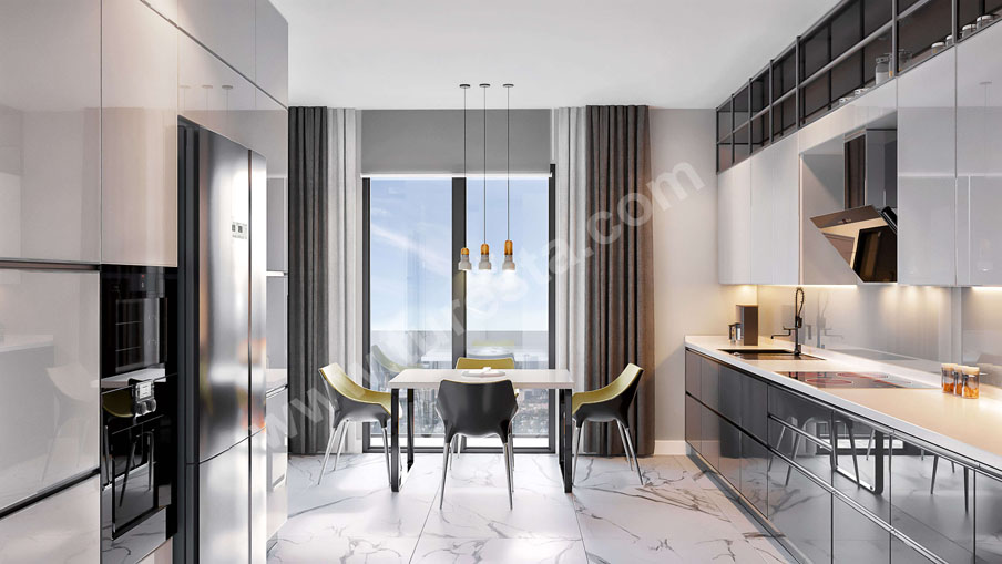 4 Bedroom apartment close to nature in Başakport Başakşehir