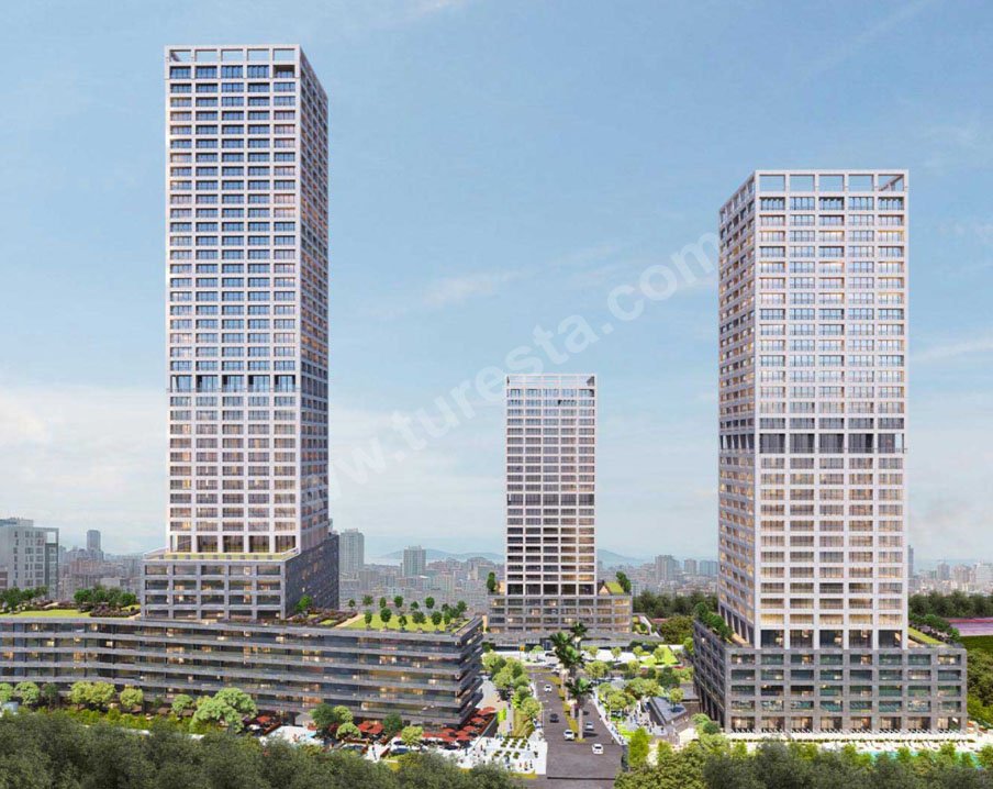 1 Bedroom apartment in Ataşehir Modern