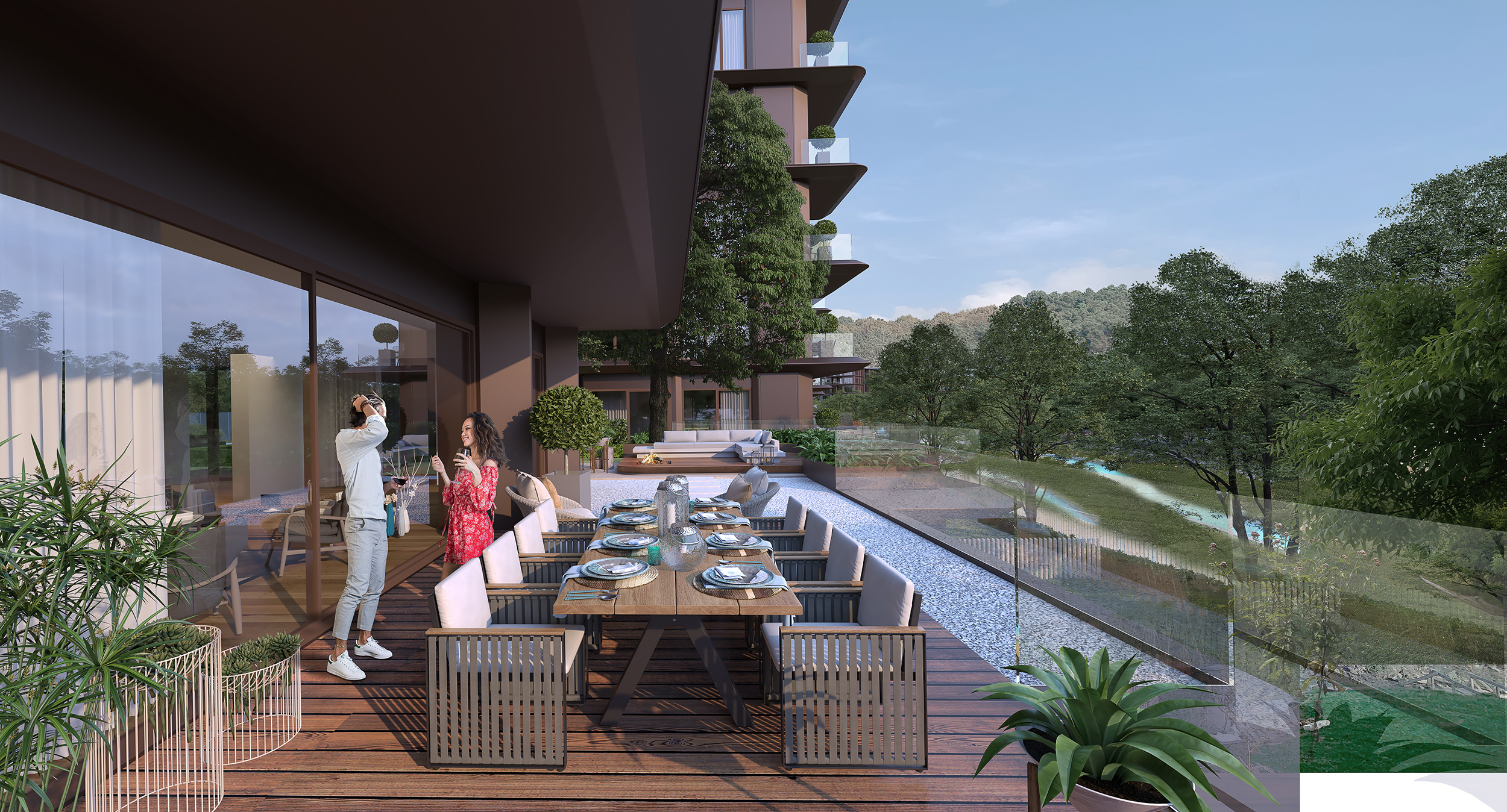The Most Luxurious 4 Bedroom Residences – in nature, in Istanbul