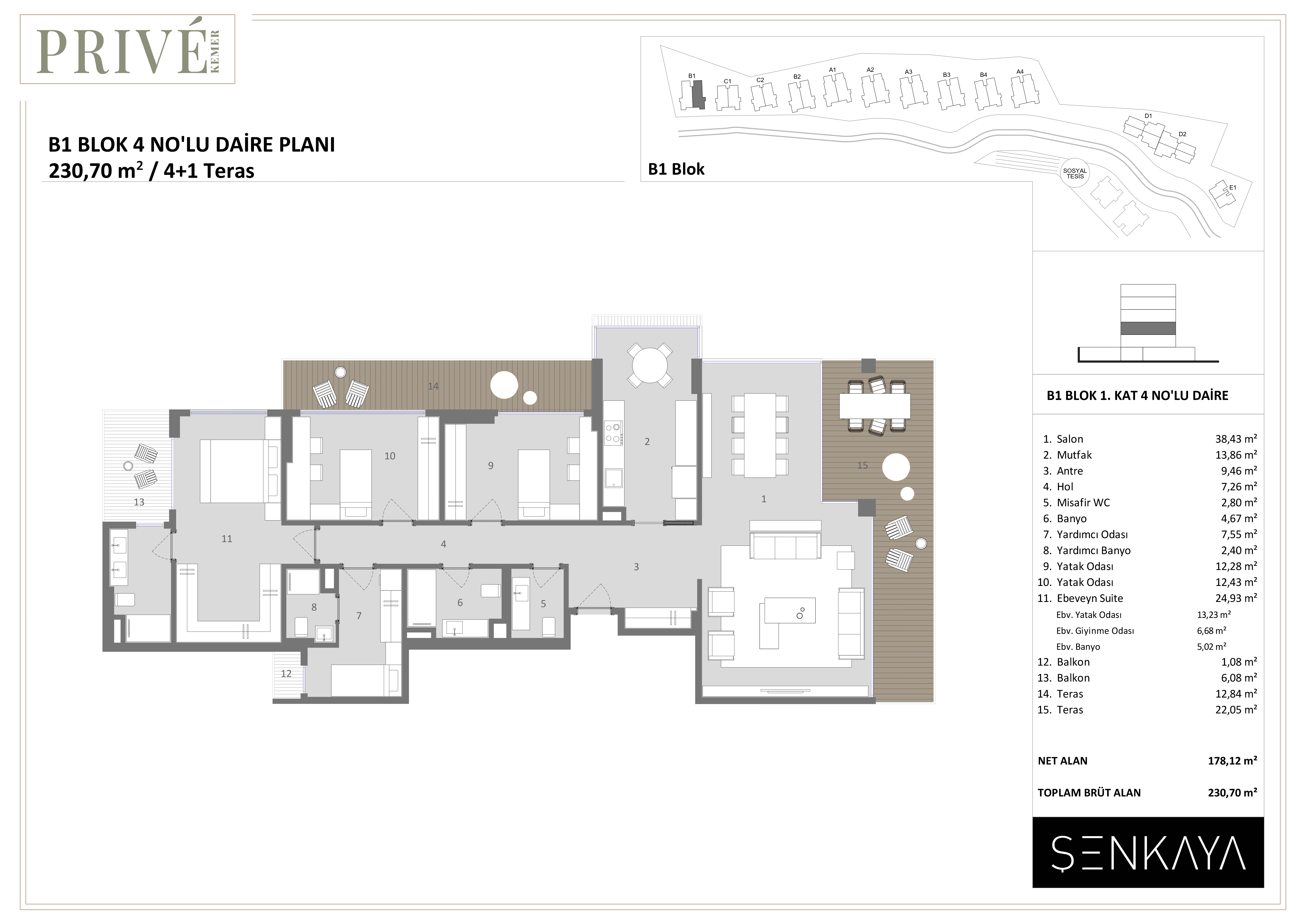 4 Bedrooms Luxury Residences in the forest in Istanbul