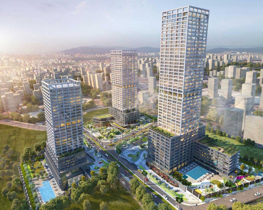 4 Bedroom apartment in Ataşehir Modern