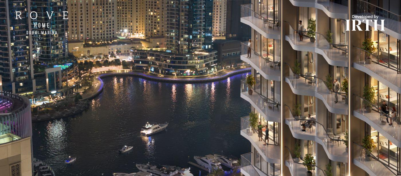 Rove Home Dubai Marina - Studio - Investment Opportunity: Fully Furnished Apartments