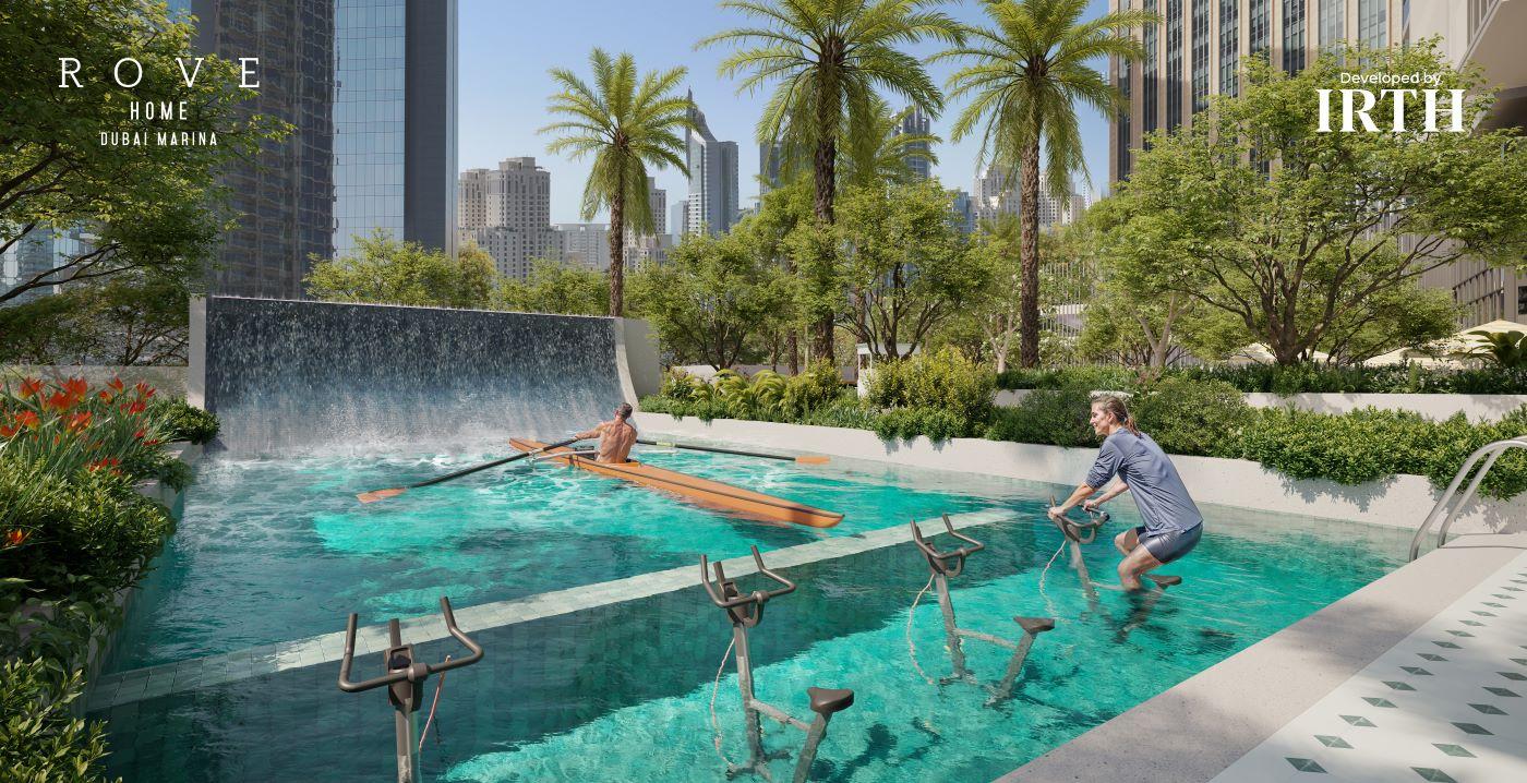 Rove Home Dubai Marina - Studio - Investment Opportunity: Fully Furnished Apartments