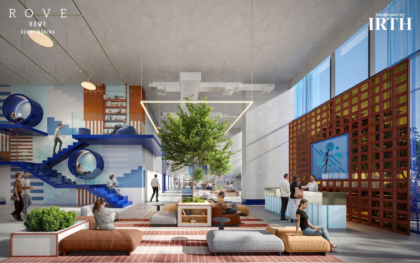 Rove Home Dubai Marina - Studio - Investment Opportunity: Fully Furnished Apartments