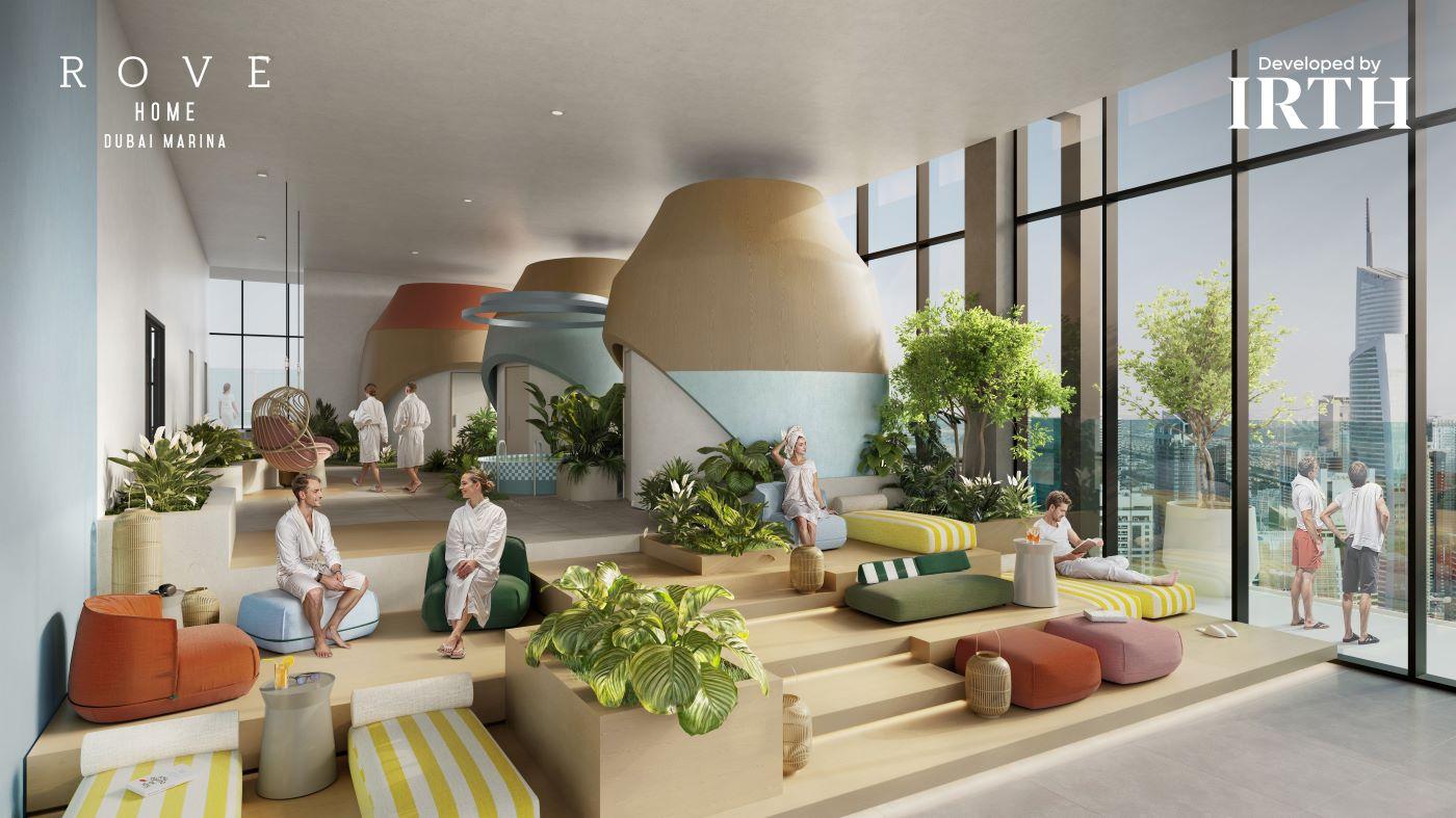 Rove Home Dubai Marina - Studio - Investment Opportunity: Fully Furnished Apartments
