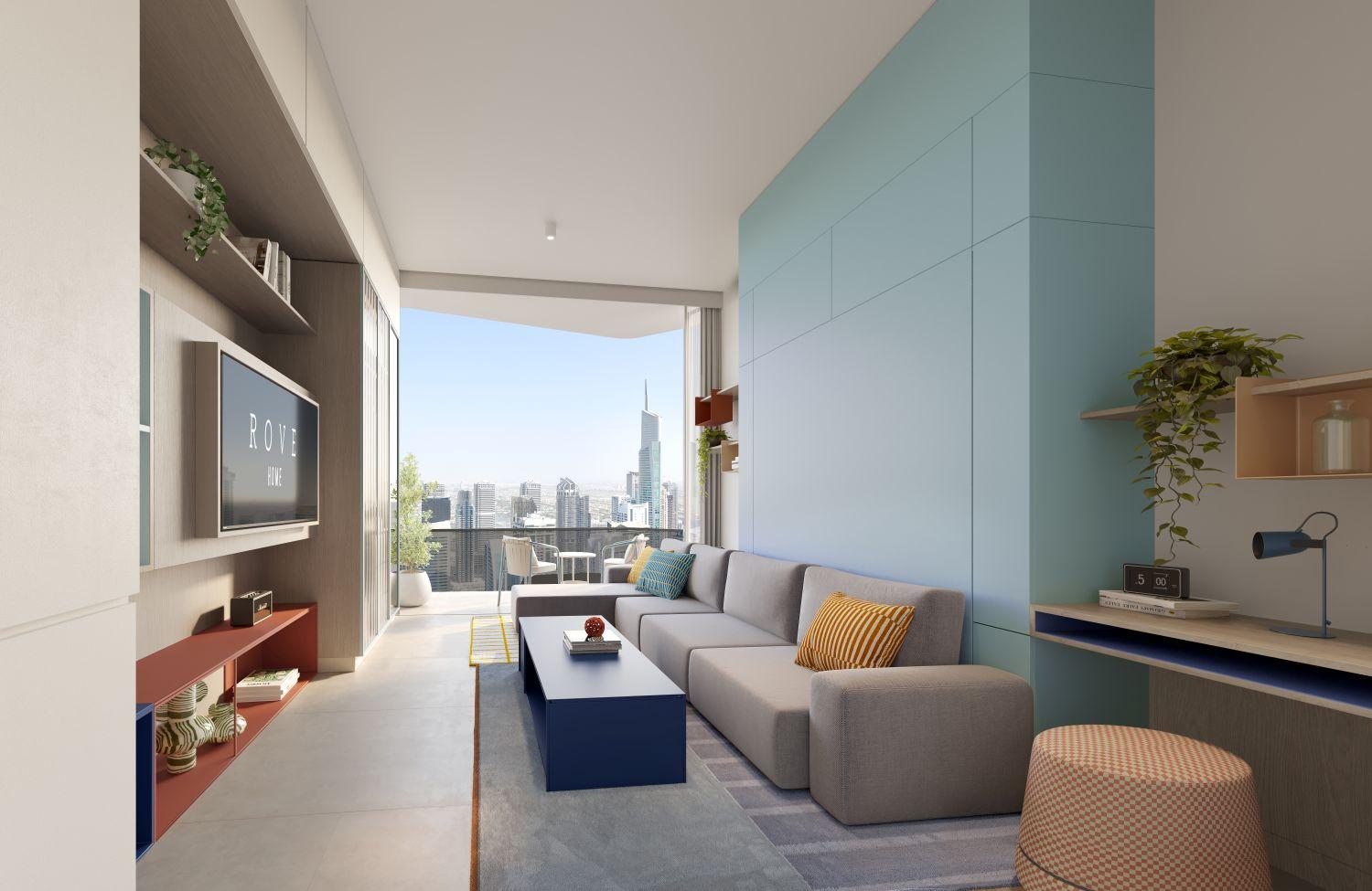 Rove Home Dubai Marina - Studio - Investment Opportunity: Fully Furnished Apartments
