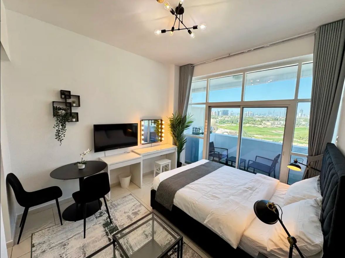 Royal Residence - Studio | Brand New Furnished | Amazing Golf and Skyline View