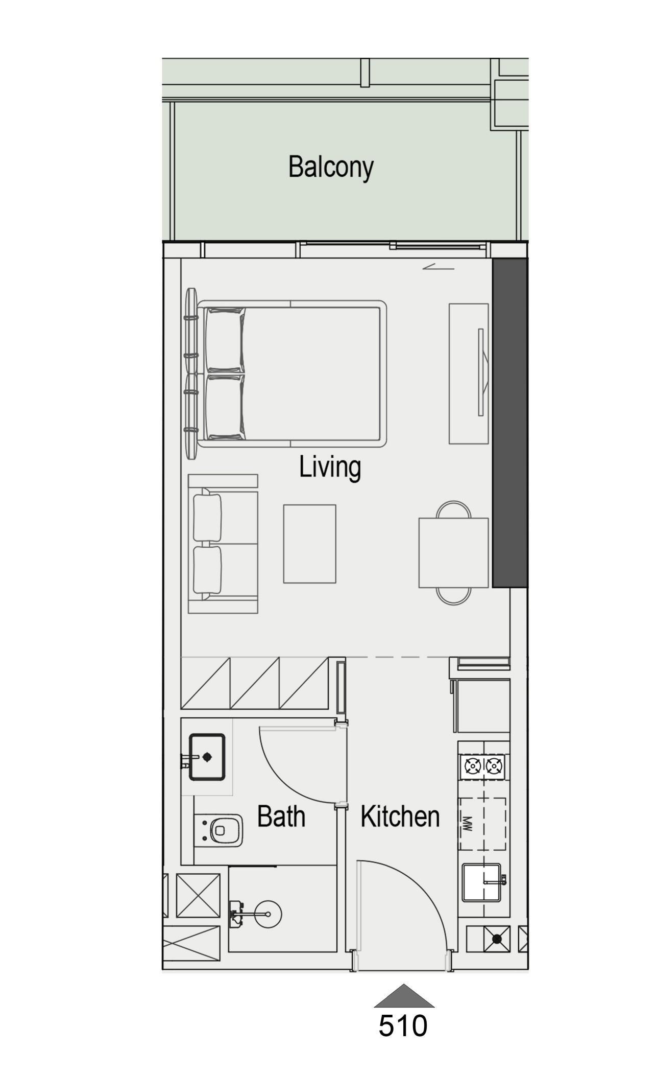 Sierra by Iman - Studio - Modern Balinese Style Luxury Residences in Motor City
