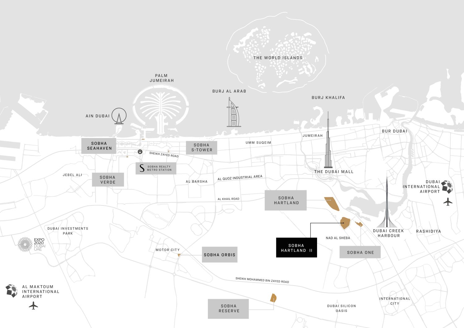 Sobha Skyscape Avenue - 1 Bedroom Apartment