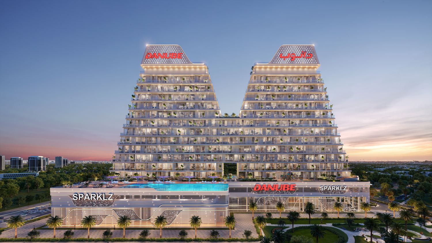 Sparklz by Danube - 2 Bedroom Apartment + Maid Room