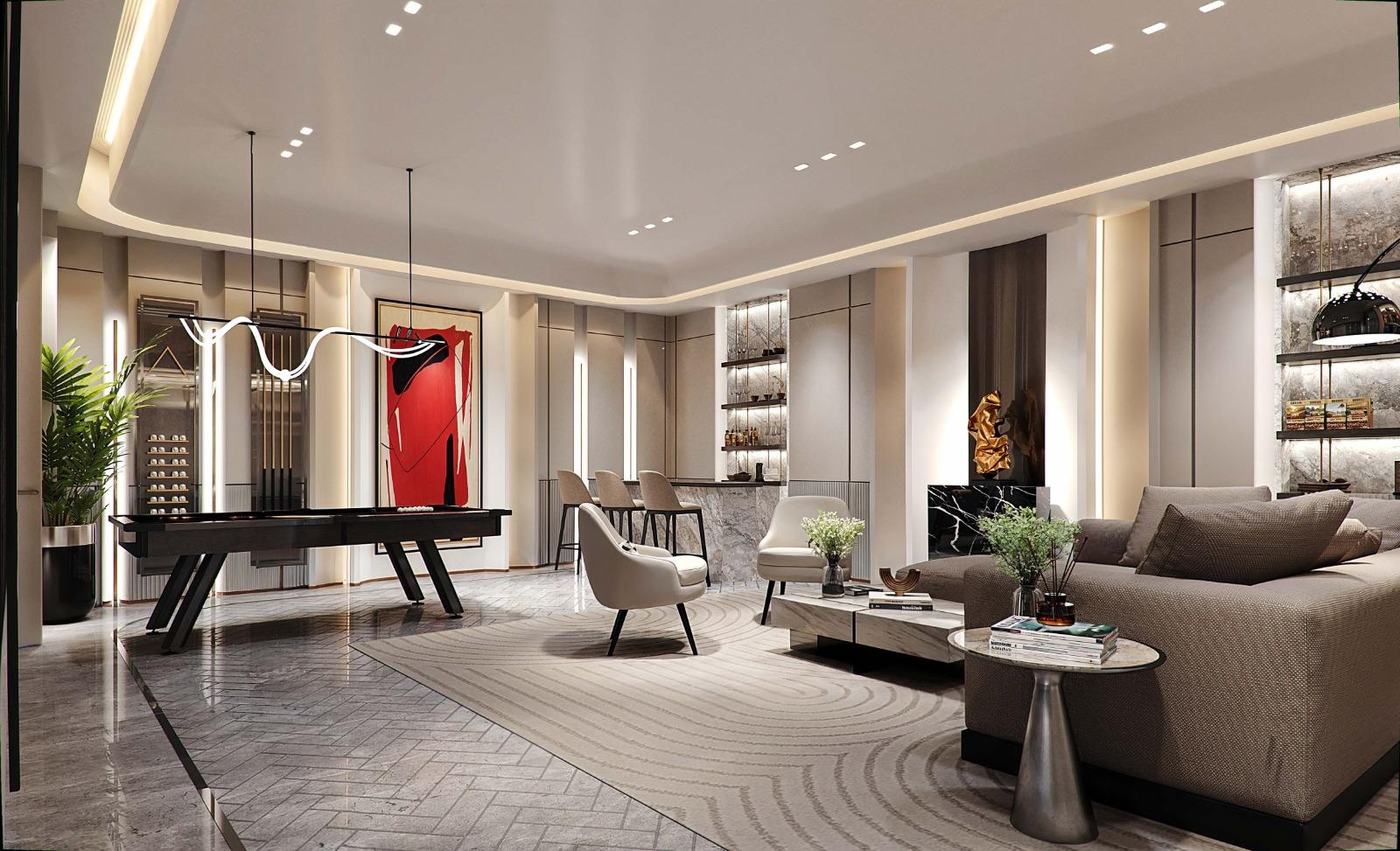 SquareX One by Tasmeer Indigo - 1 Bedroom Apartment + Study Room