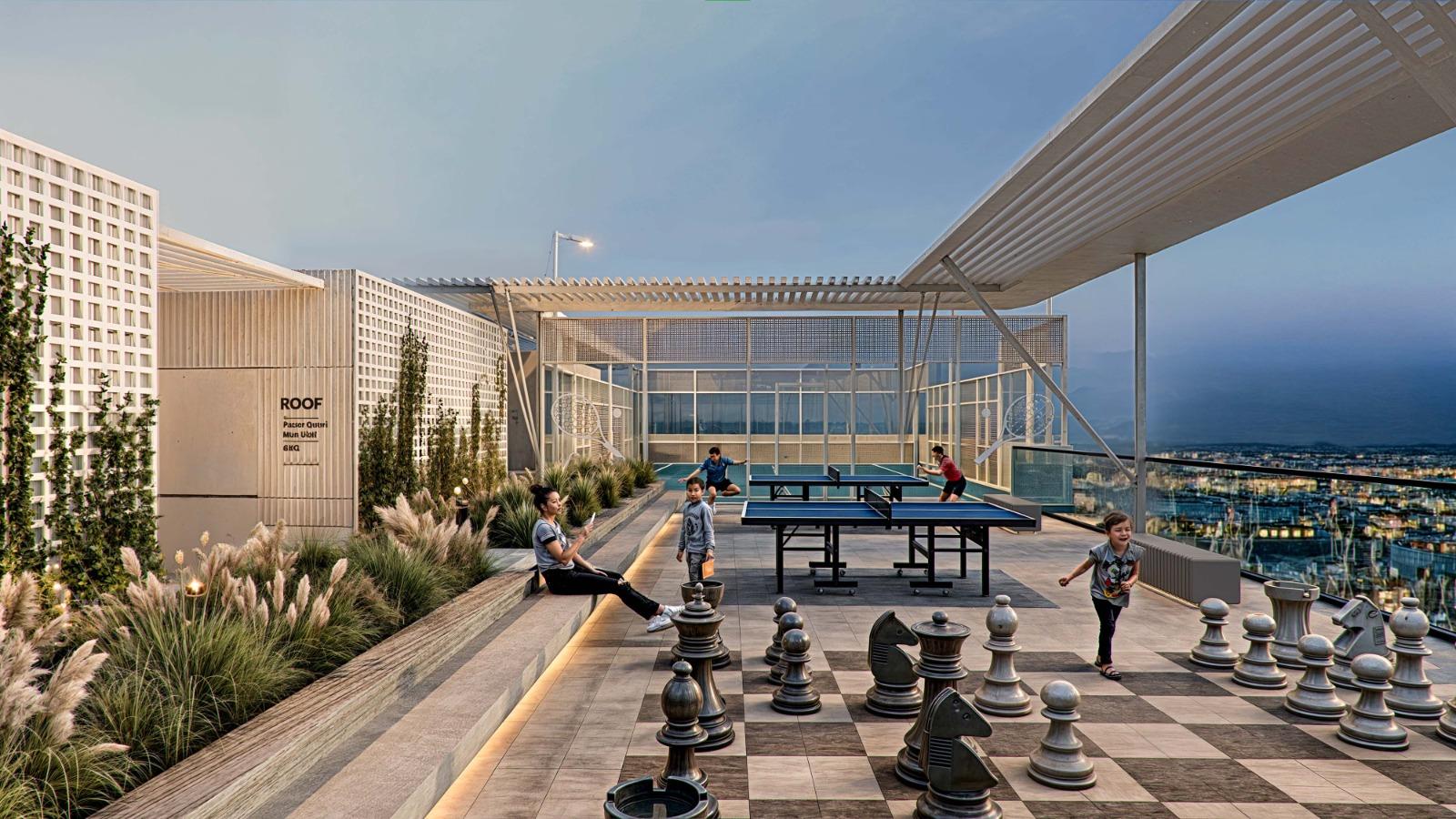 SquareX One by Tasmeer Indigo - 1 Bedroom Apartment + Study Room