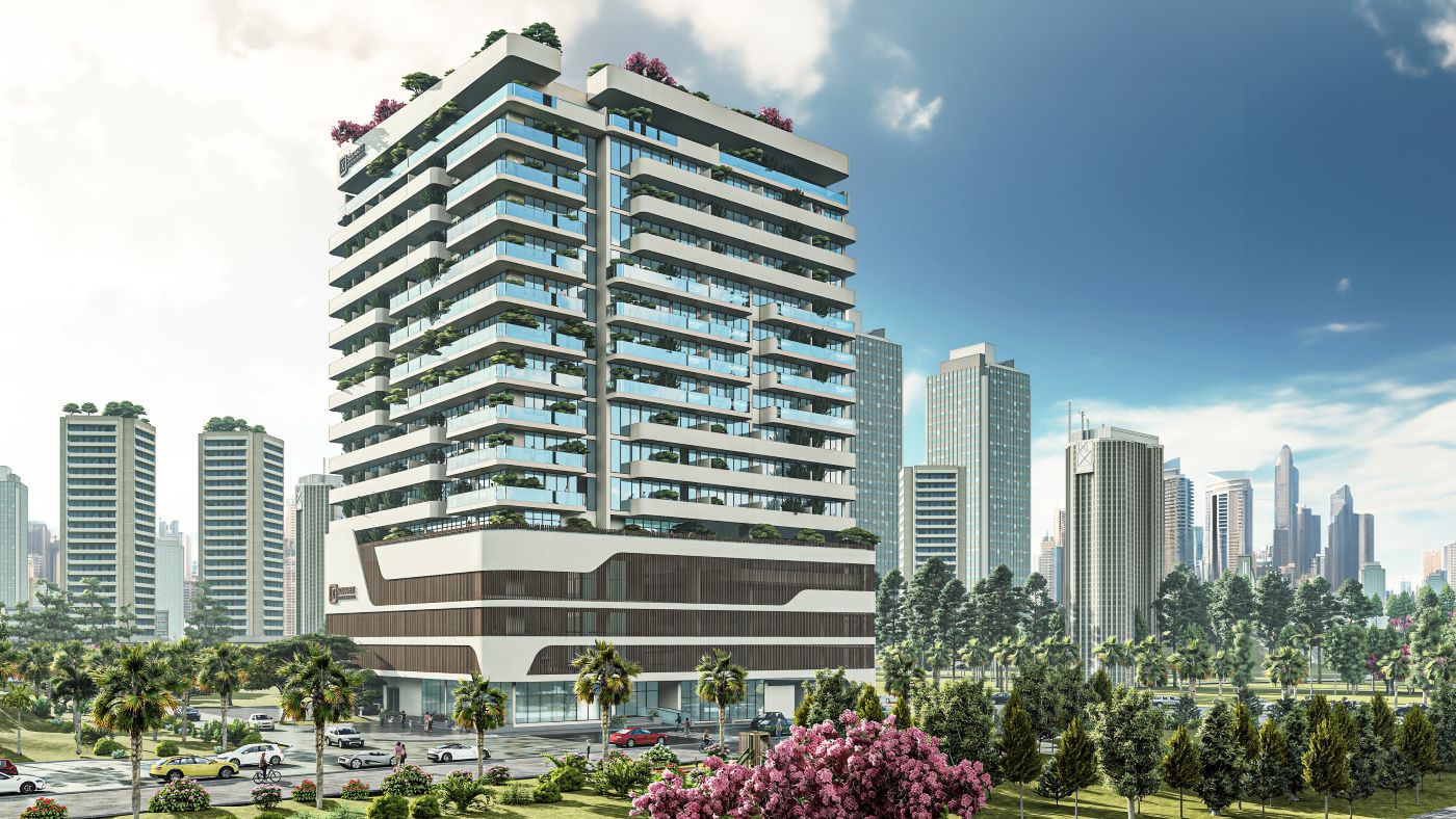 SquareX Residence - 1 Bedroom Apartment + Study Room