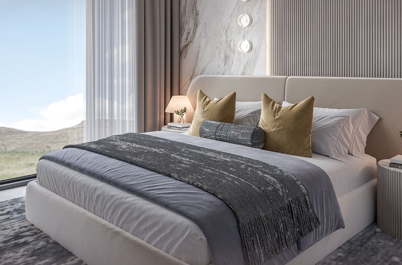 SquareX Residence - 1 Bedroom Apartment + Study Room