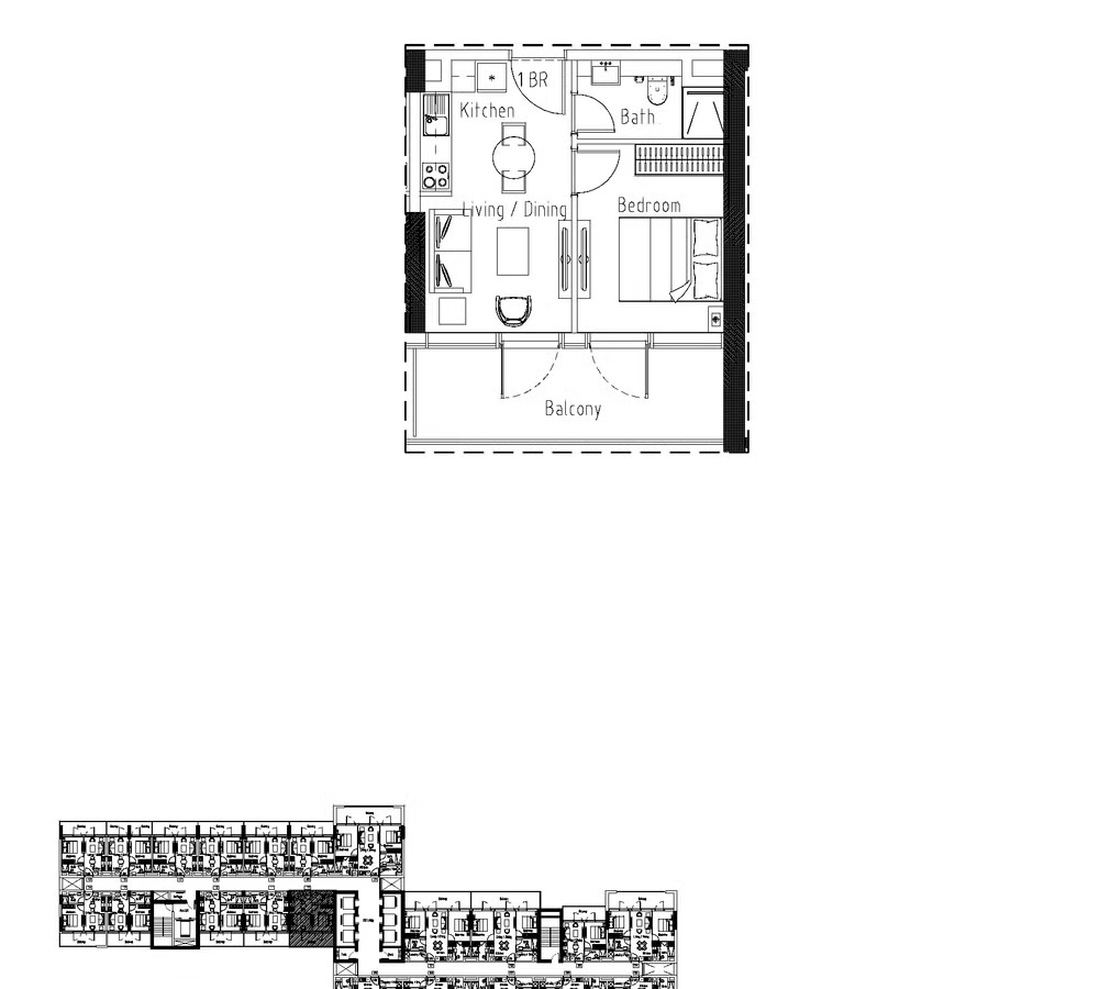 Tenanted | Modern 1 Bedroom Apartment