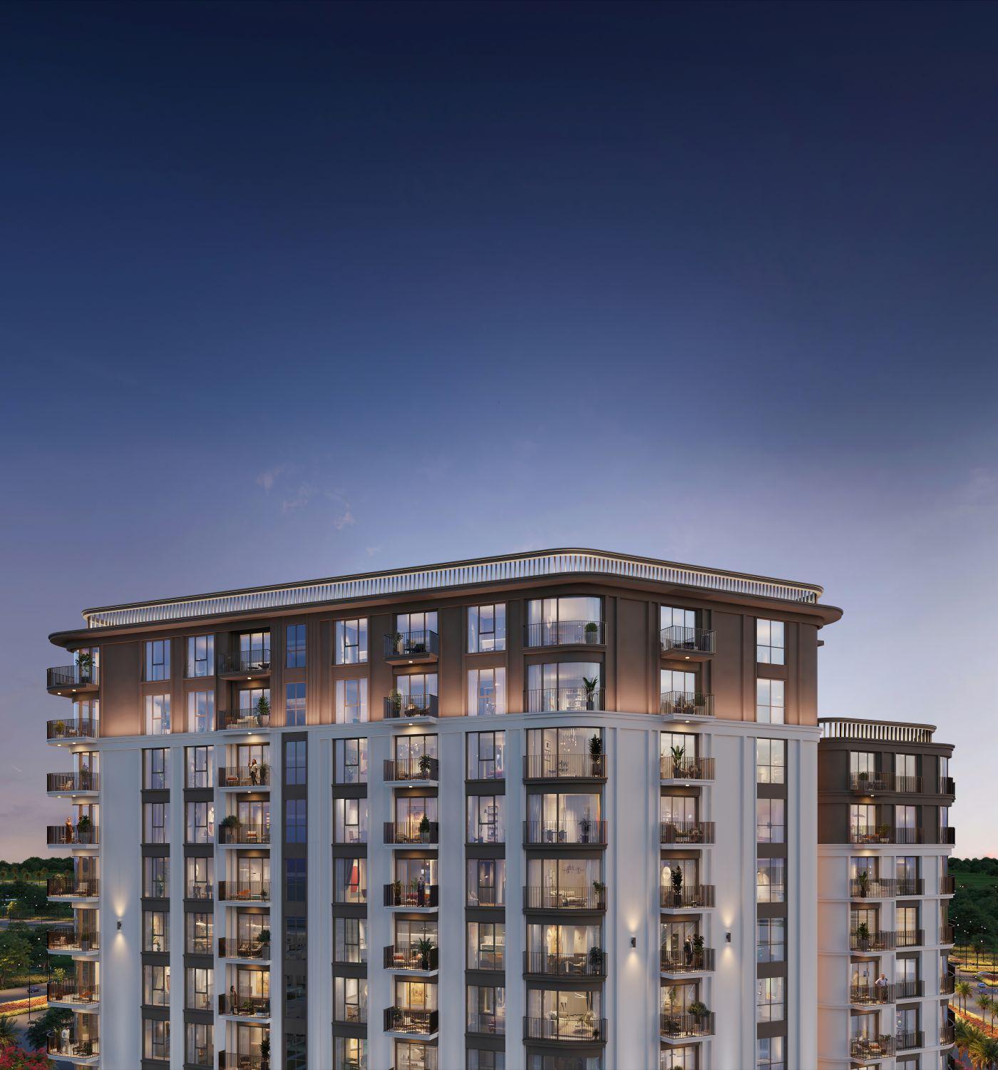 The Baltimore – 3 Odalı Daire – Town Square’de Modern Daireler