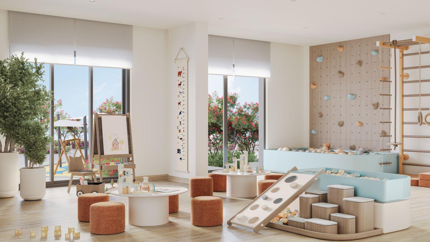The Baltimore – 3 Odalı Daire – Town Square’de Modern Daireler