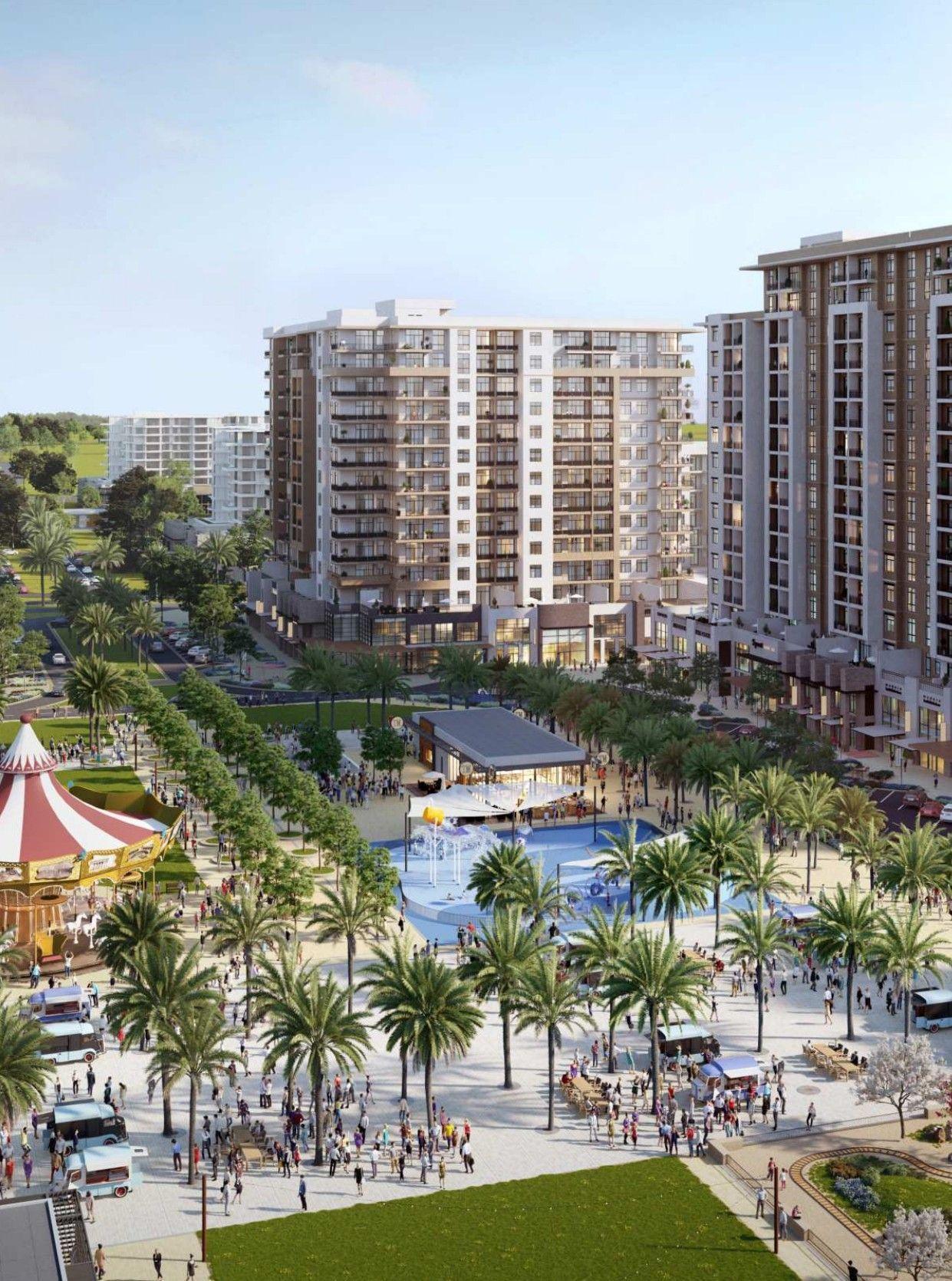 The Baltimore – 3 Odalı Daire – Town Square’de Modern Daireler