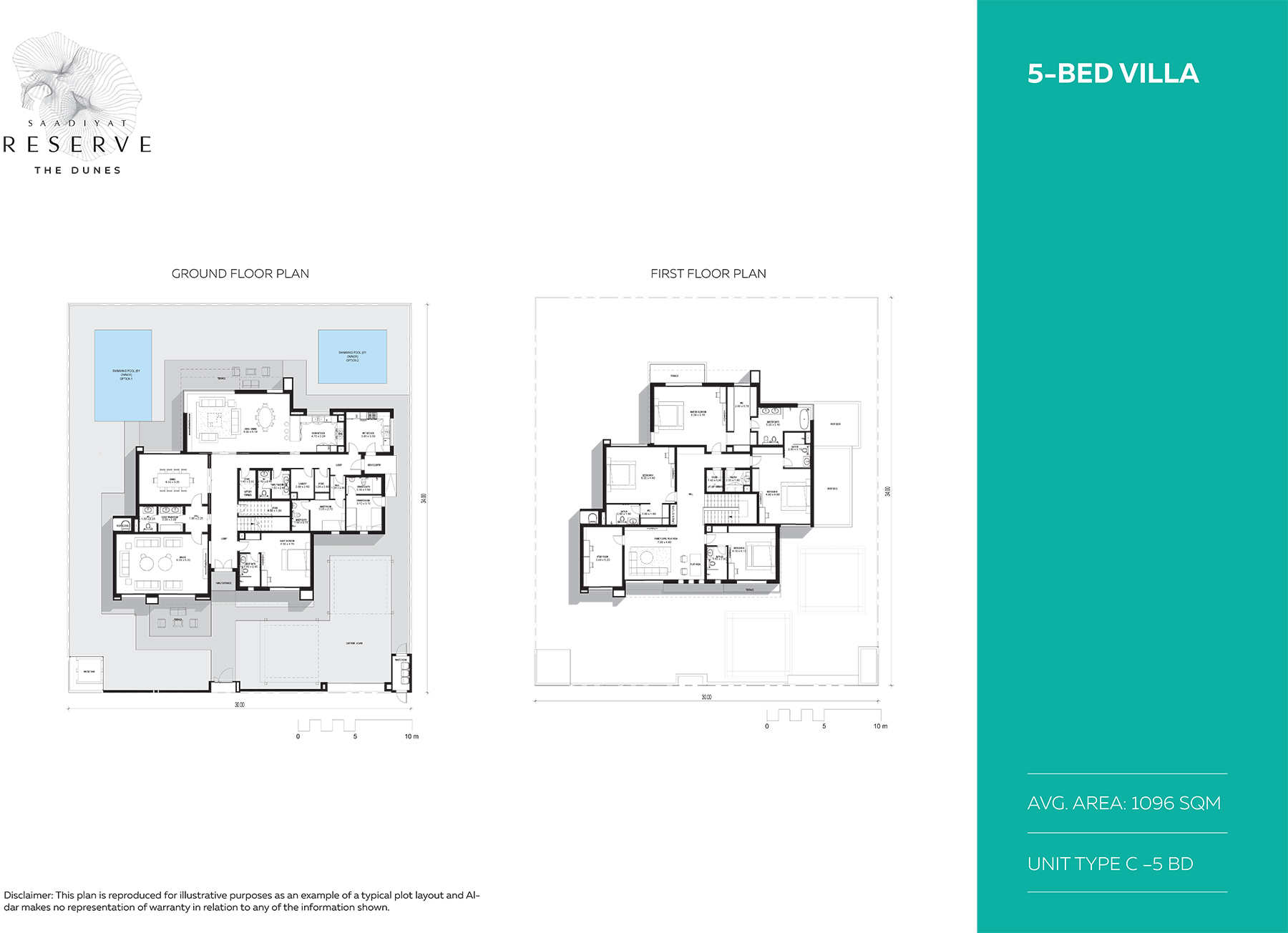 5 Bedroom Villa in The Dunes