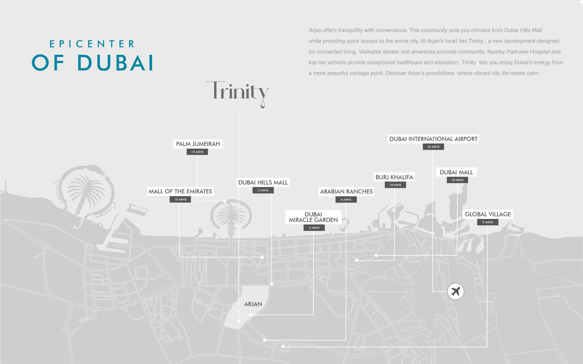 Trinity Residences - 2 Bedroom Apartment + Jacuzzi