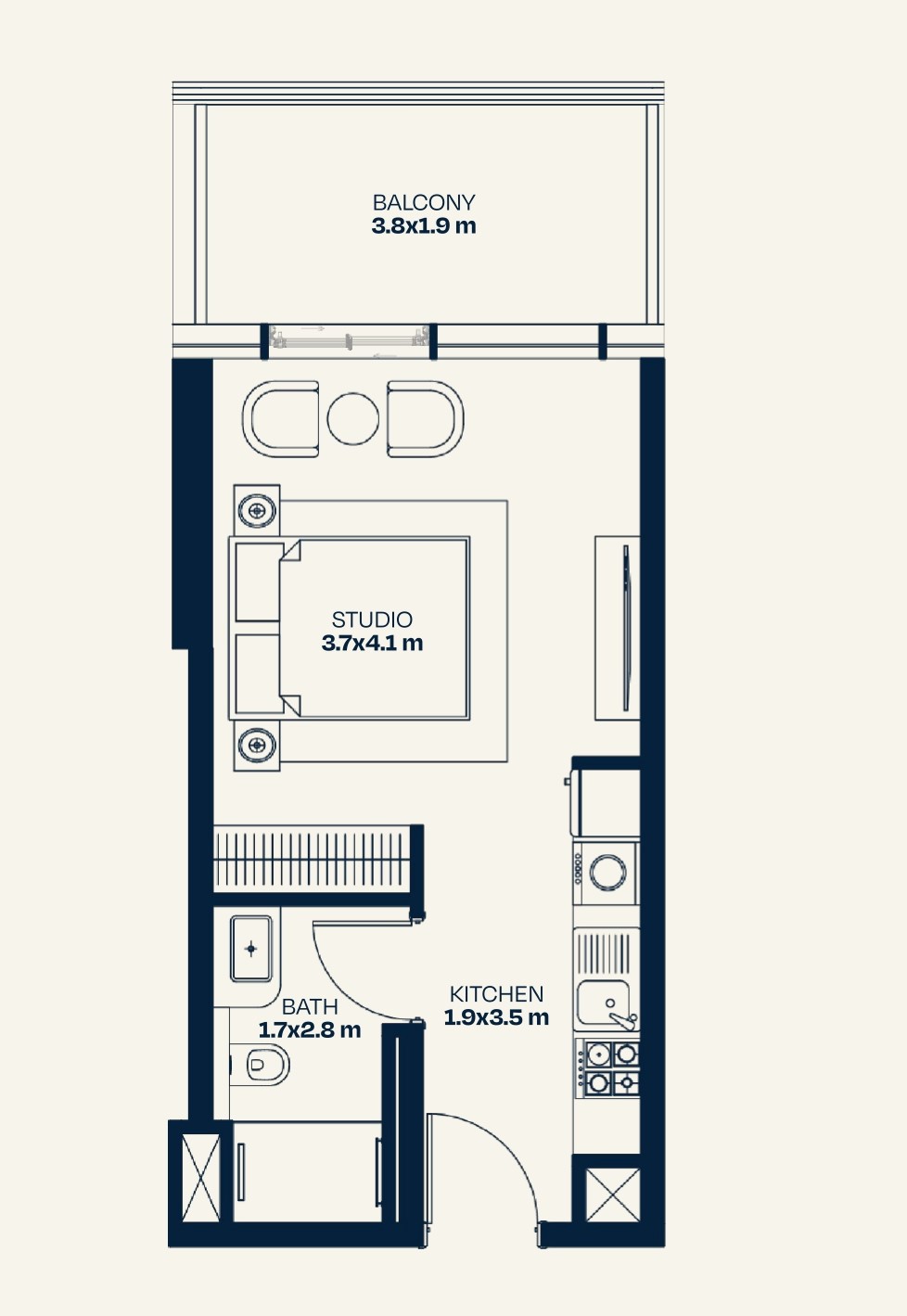 Trussardi Residences 2 by Mira - Studio