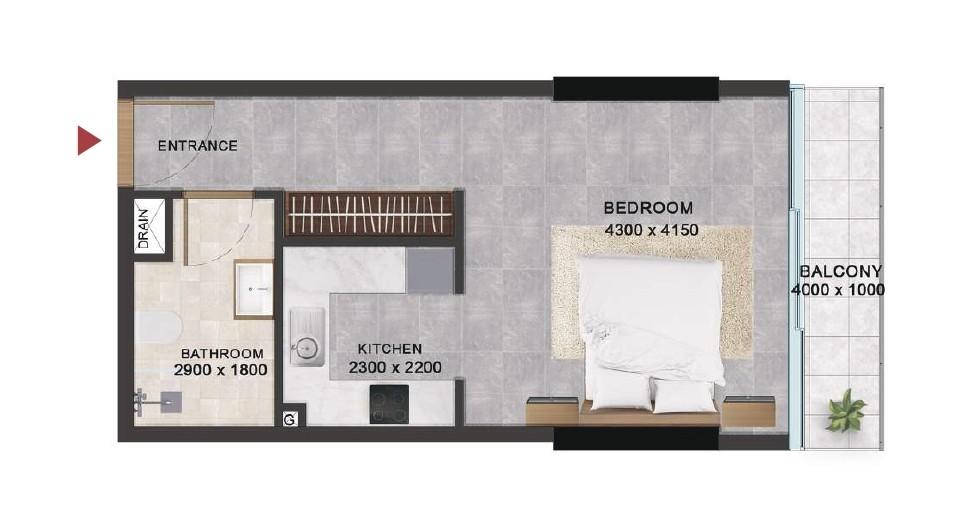 Vivanti Residences - Studio